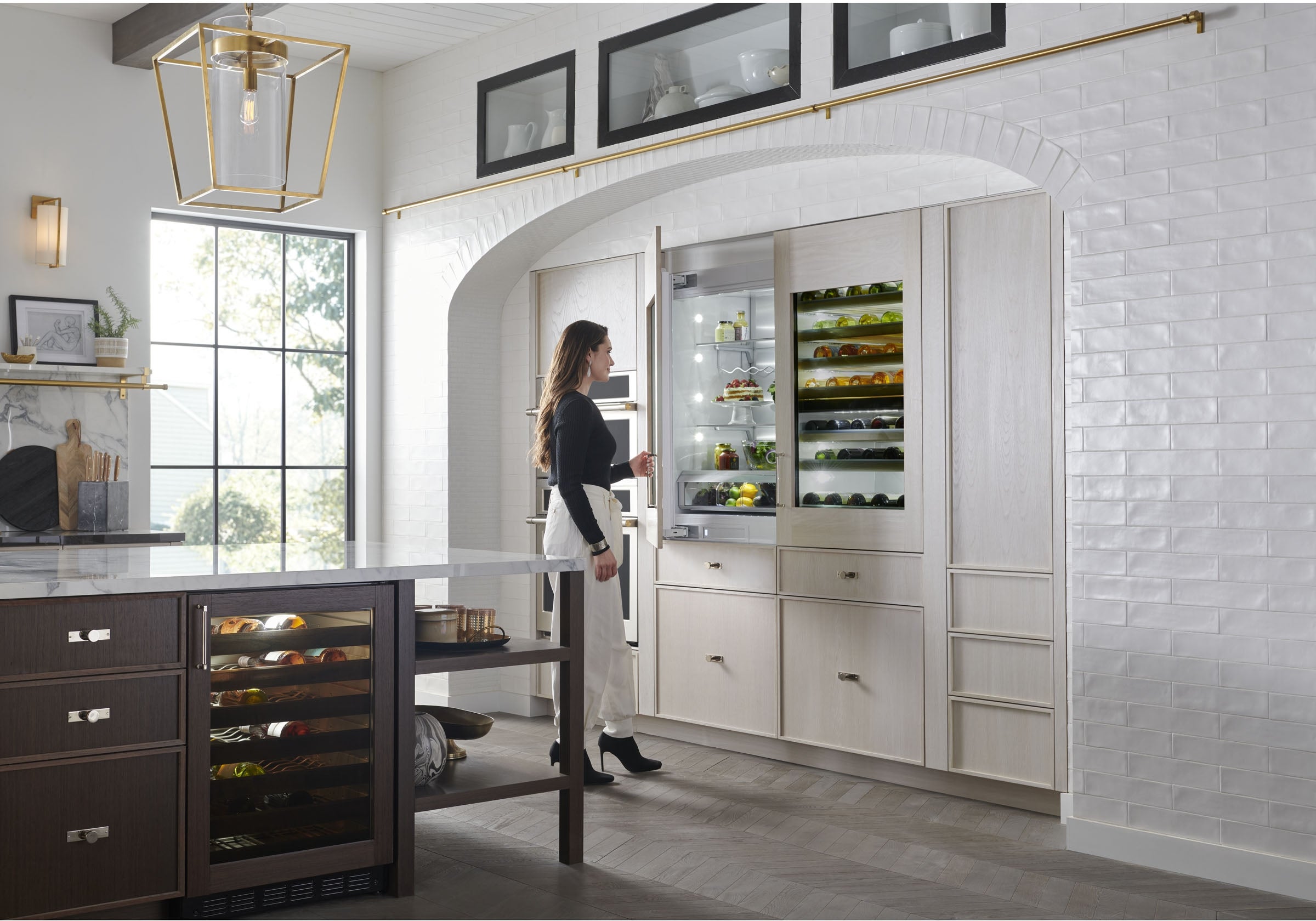 Monogram ZIC303NPPII 30 Inch, 14.5 Cu. Ft. Built-In Bottom Mount