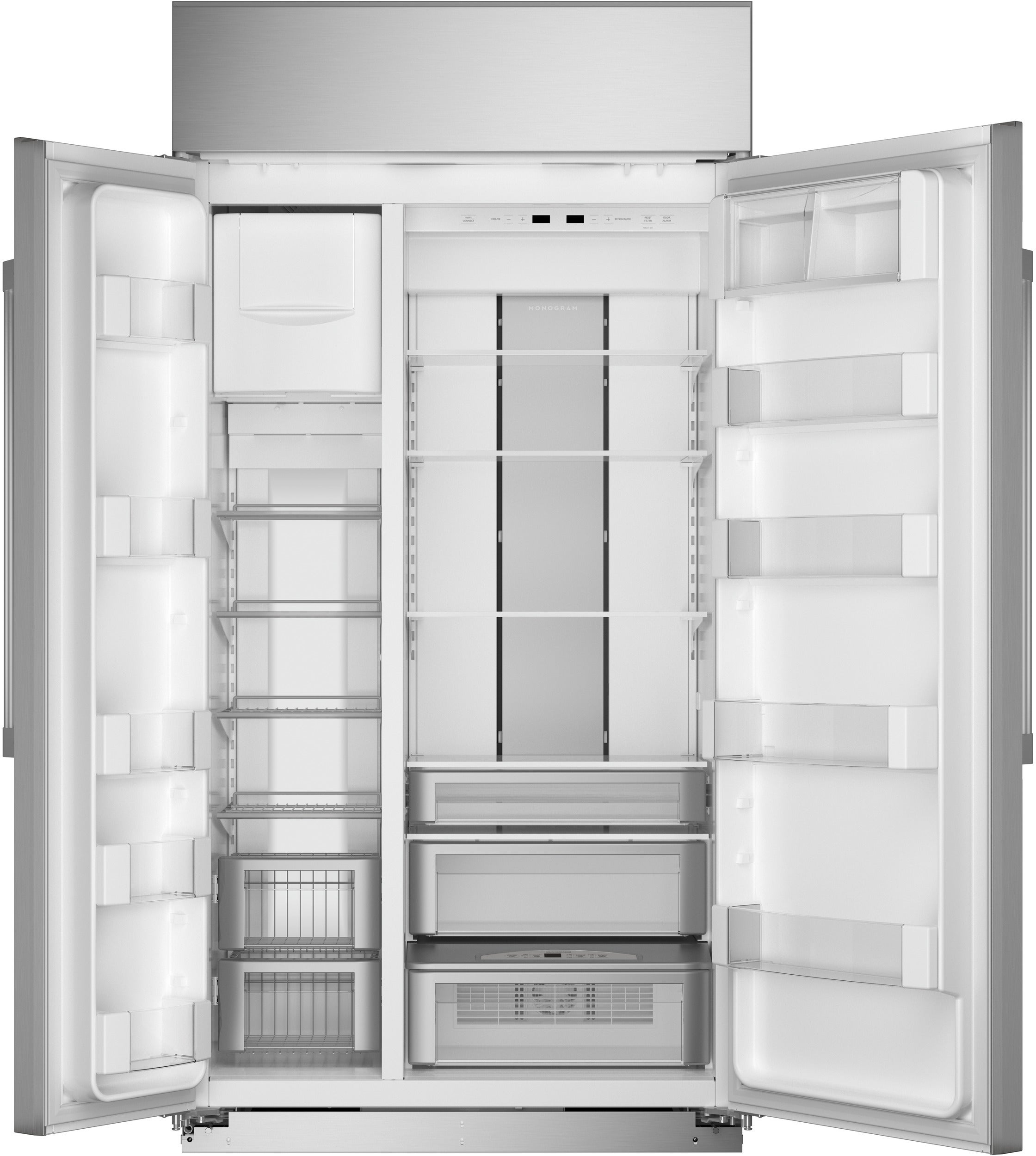 Monogram ZISS420NNSS Refrigerator - Thumbnail 3