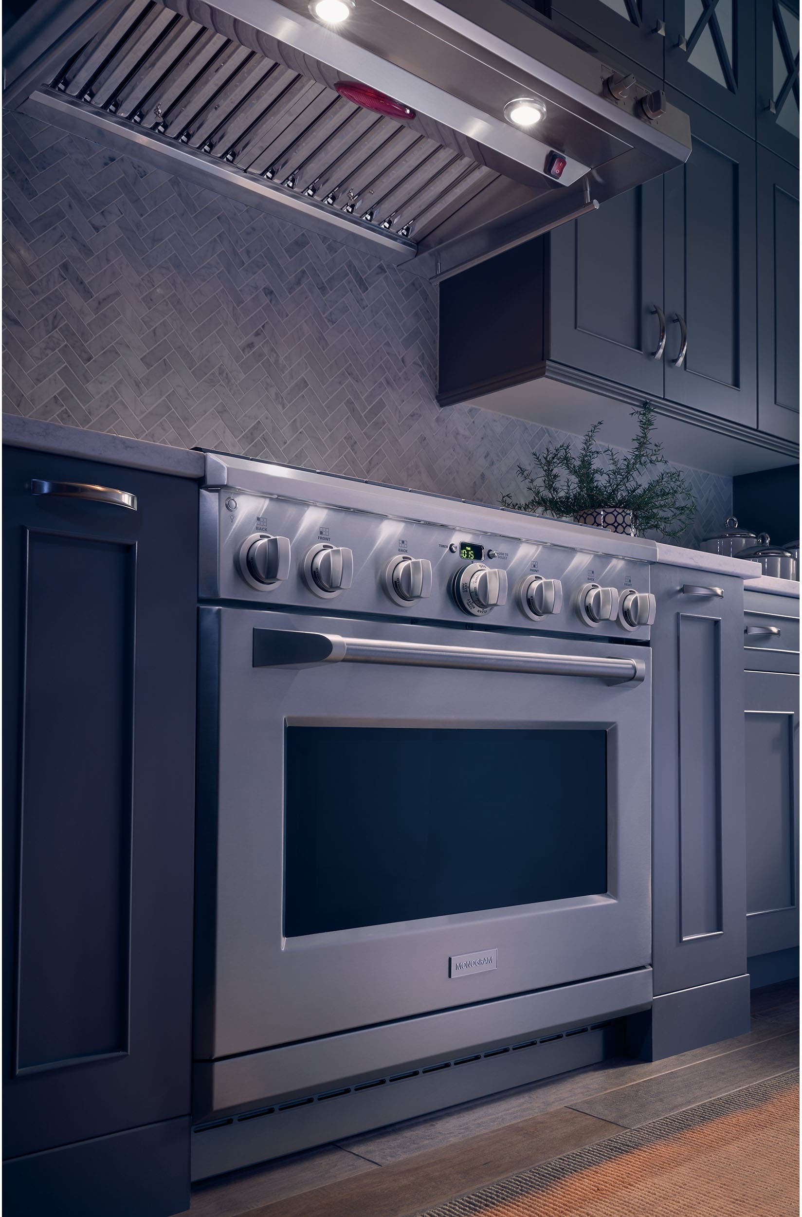 Monogram ZV36SSJSS Stainless Steel, 36 Inch