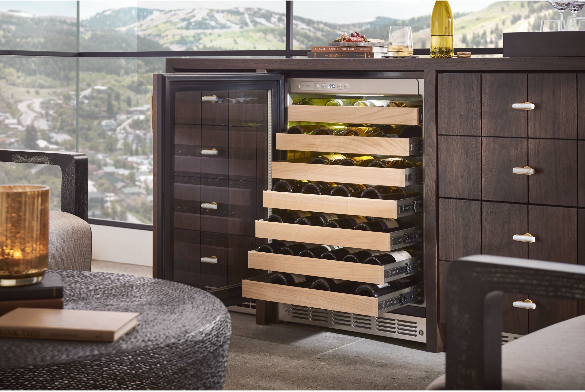Monogram ZDWR240NBS 24 Inch Wine Reserve Stainless Steel