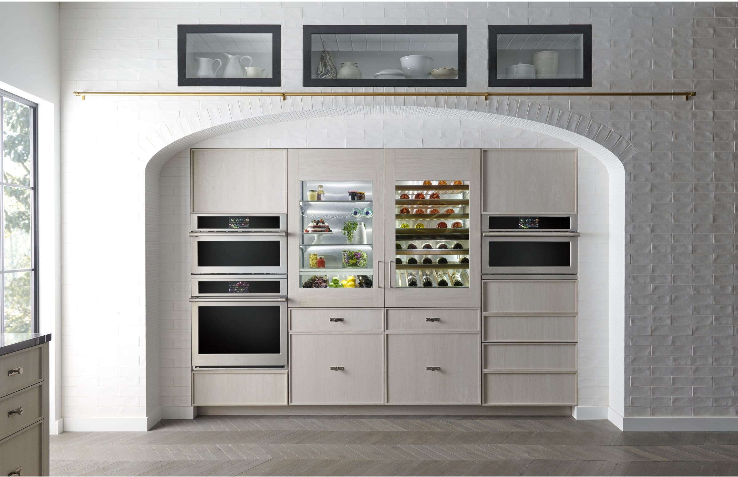 Monogram ZIW303NPPII Custom Panel Ready