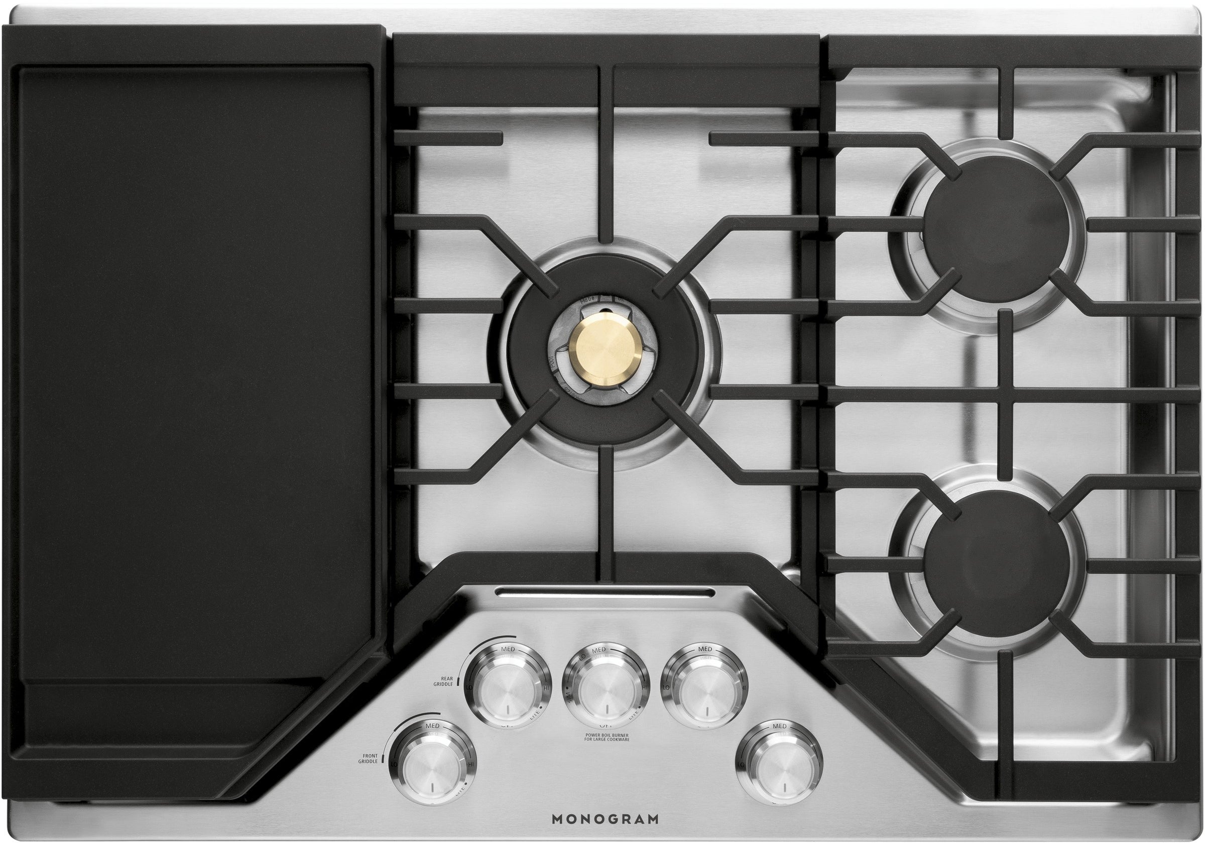 ☆UGR☆ Monogram ZGU30RSLSS 30 Inch Deep Recessed Gas Cooktop Stainless