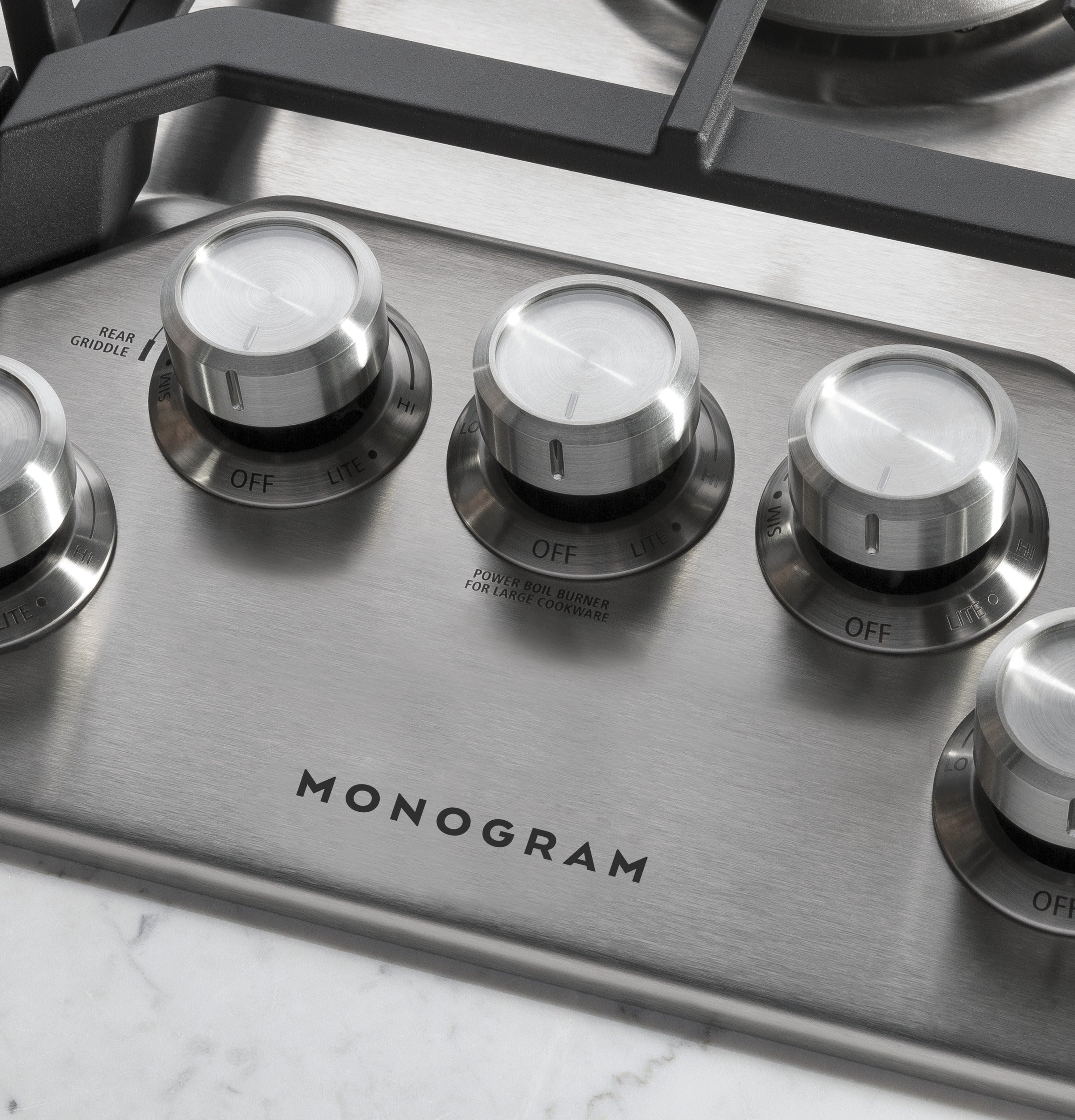 Monogram ZGU36RSLSS 36 Inch Gas Cooktop Stainless Steel