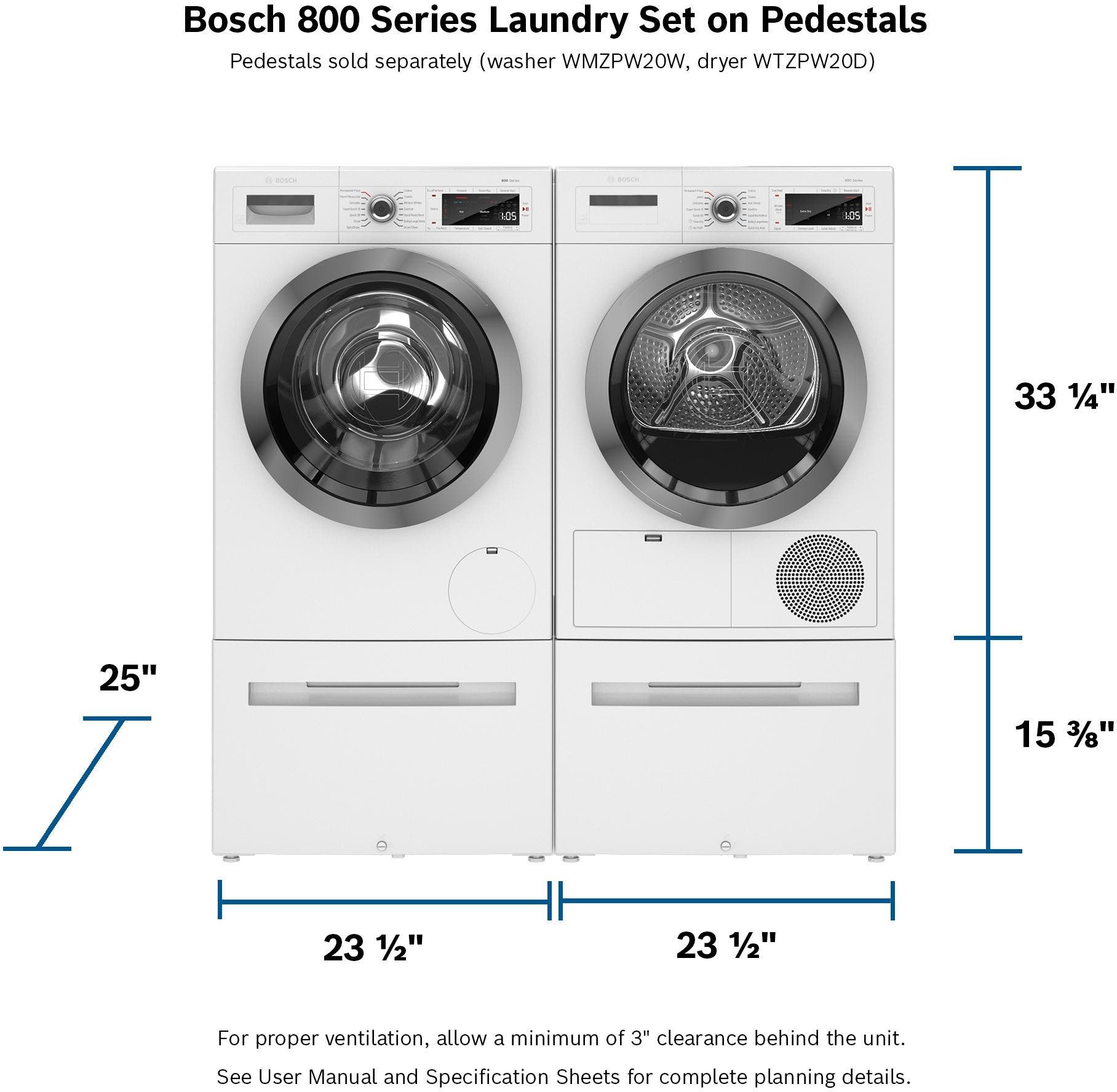 Bosch WTG865H4UC White