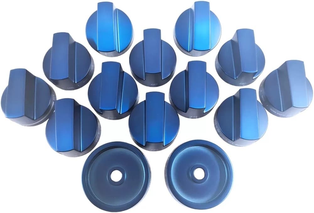 Thermador PARKB60CGY Blue Knob Set