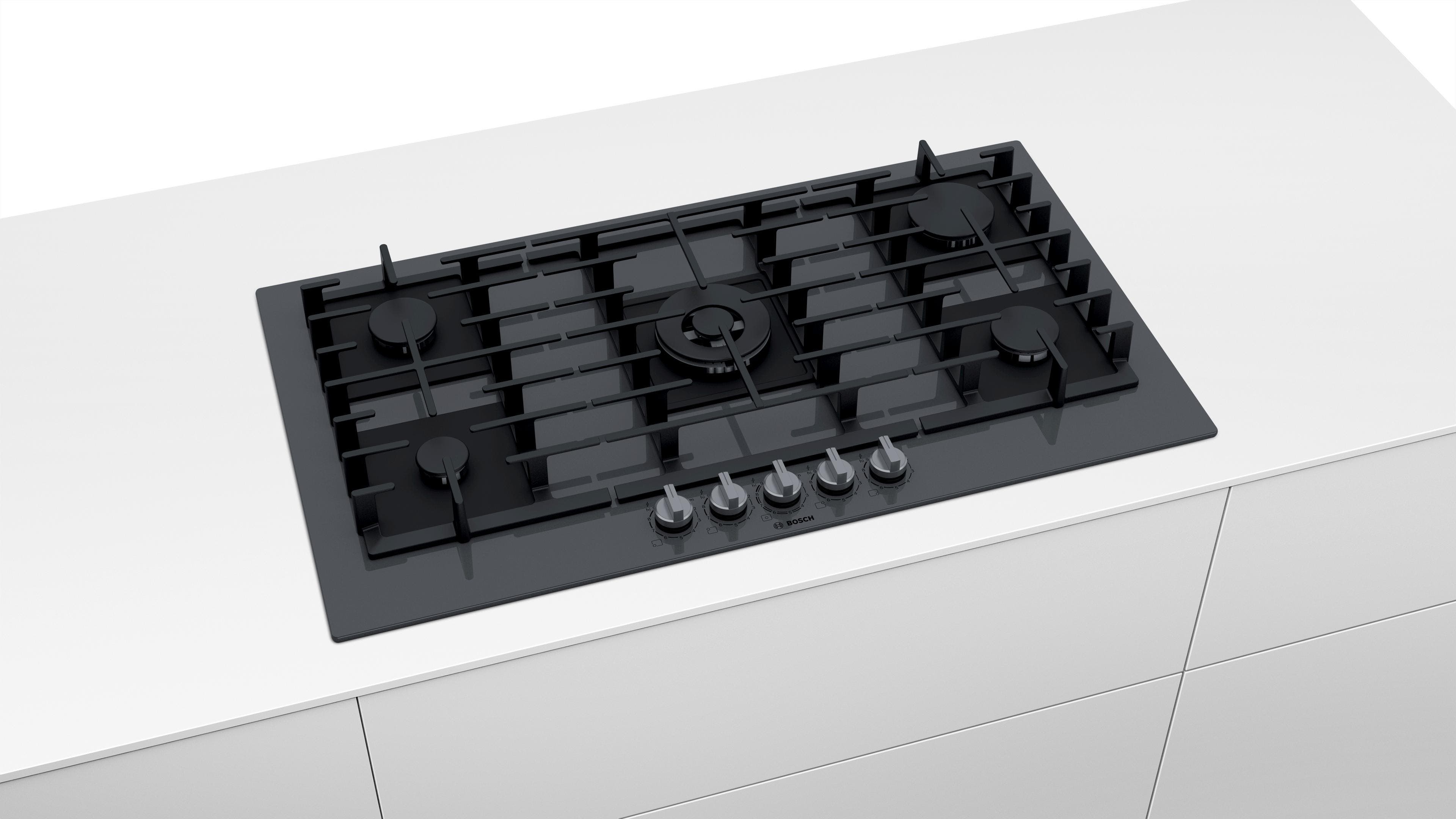 Bosch NGMP677UC Dark Silver, Natural Gas
