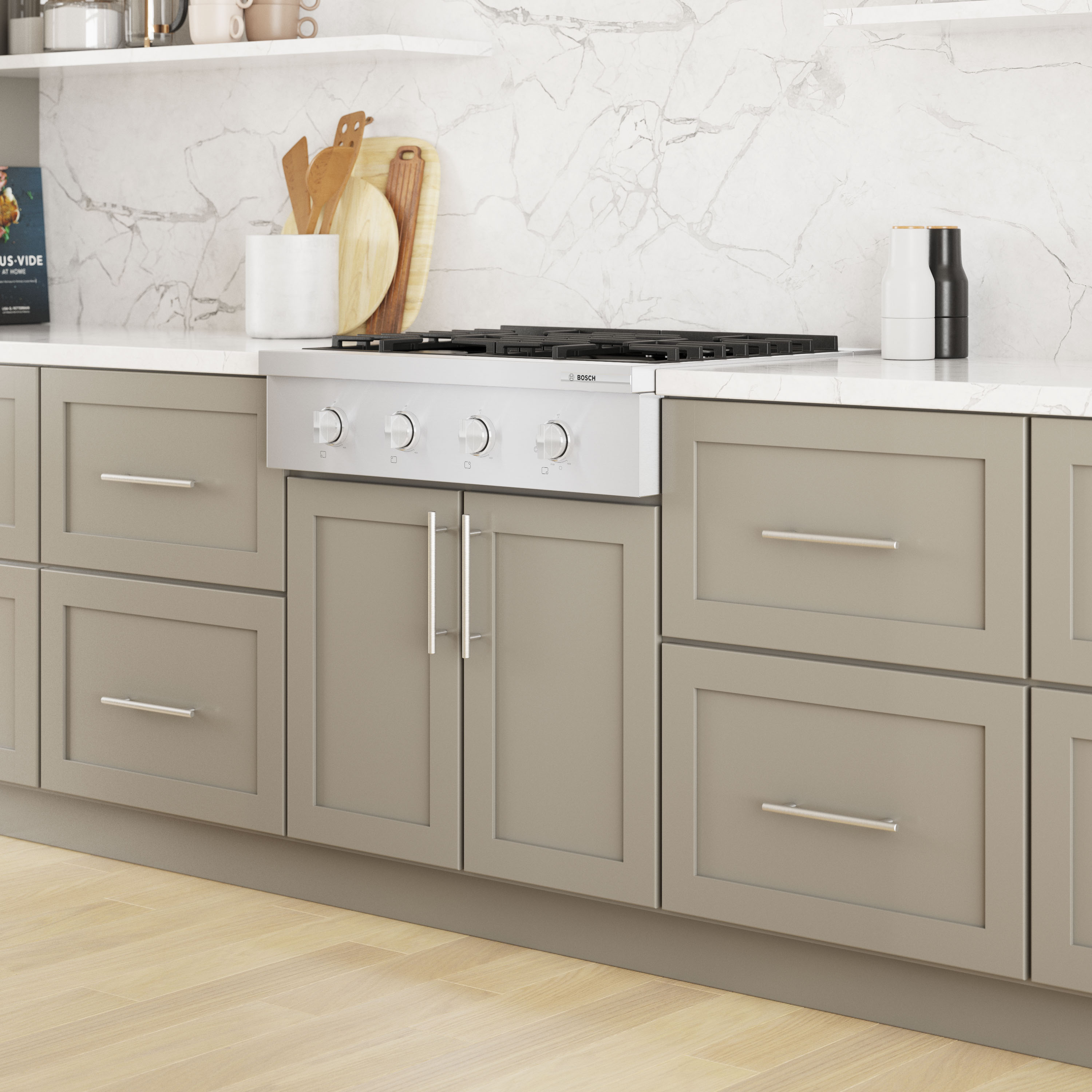 Bosch RGM8058UC Stainless Steel, Natural Gas