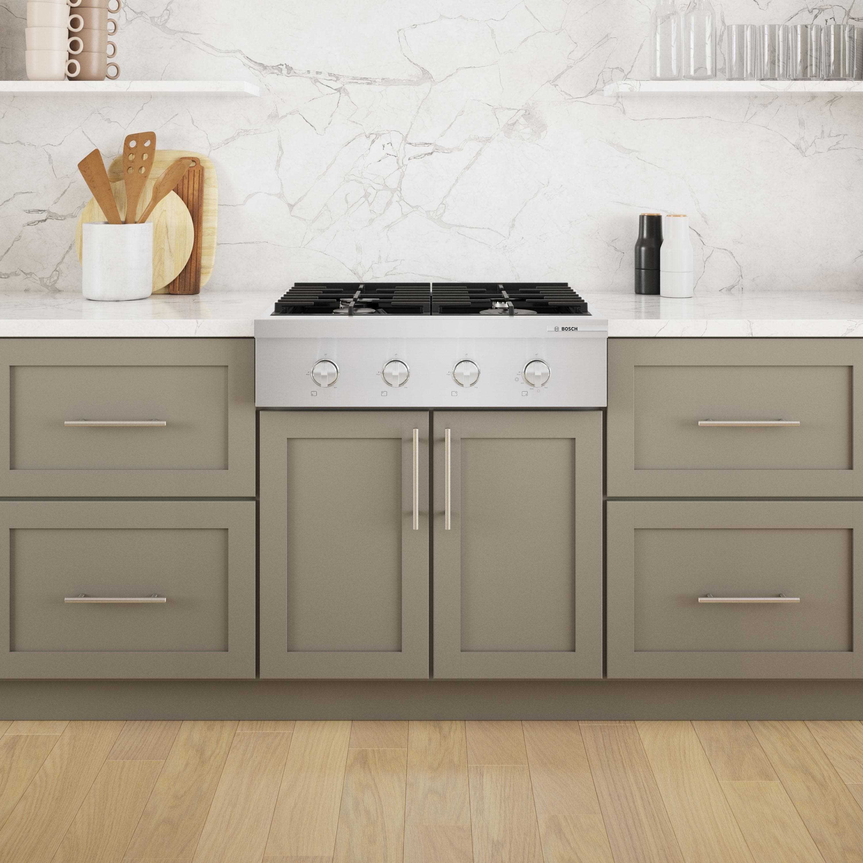 Bosch RGM8058UC Stainless Steel, Natural Gas