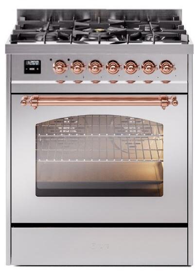 Stainless Steel With Copper Trim, Lp