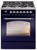 30 Inch Freestanding Dual Fuel Range with 5 Sealed Burners, 4 cu. ft. Oven Capacity, Storage Drawer, and Quick Start