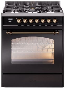 Glossy Black With Bronze Trim, Lp