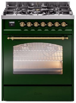 Emerald Green With Brass Trim, Lp