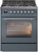 30 Inch Freestanding Dual Fuel Range with 5 Sealed Burners, 4 cu. ft. Oven Capacity, Storage Drawer, and Quick Start