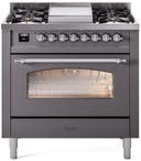 36 Inch Freestanding Dual Fuel Range with 6 Sealed Burners, 3.5 cu. ft. Oven Capacity, Storage Drawer, Quick Start, Soft Closing Door and Griddle