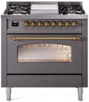 36 Inch Freestanding Dual Fuel Range with 6 Sealed Burners, 3.5 cu. ft. Oven Capacity, Storage Drawer, Quick Start, Soft Closing Door and Griddle