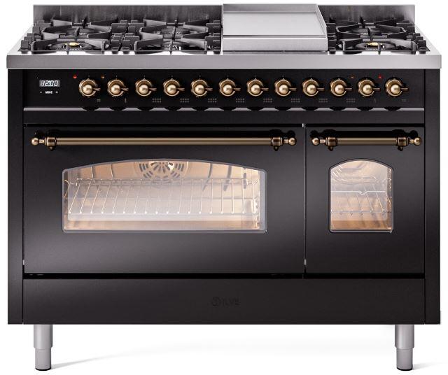 Glossy Black With Bronze Trim, Lp