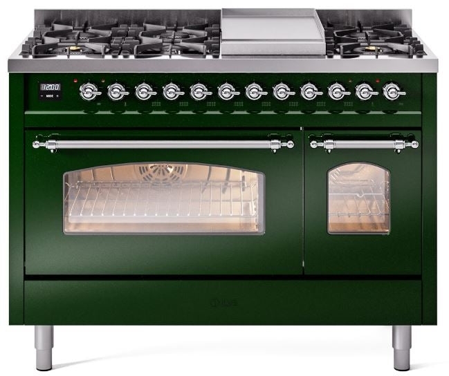 Emerald Green With Chrome Trim, Lp