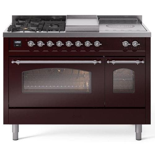Burgundy With Chrome Trim, Lp
