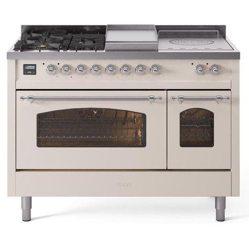 Antique White With Brass Trim, Lp