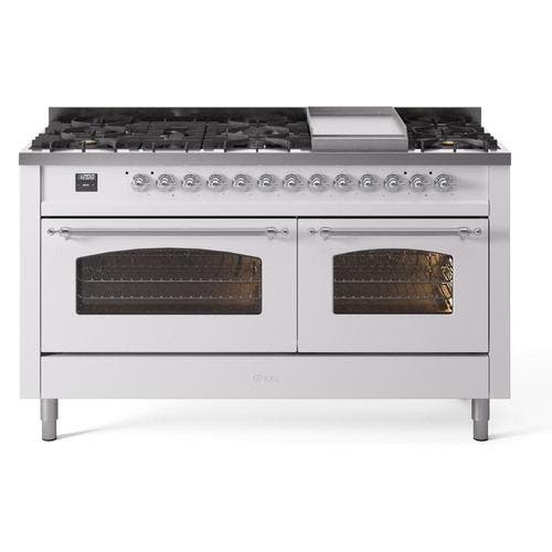 White With Chrome Trim, Lp
