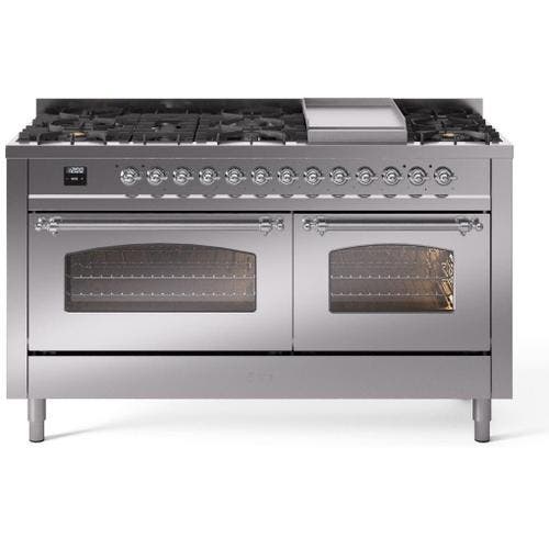 Stainless Steel With Chrome Trim, Lp