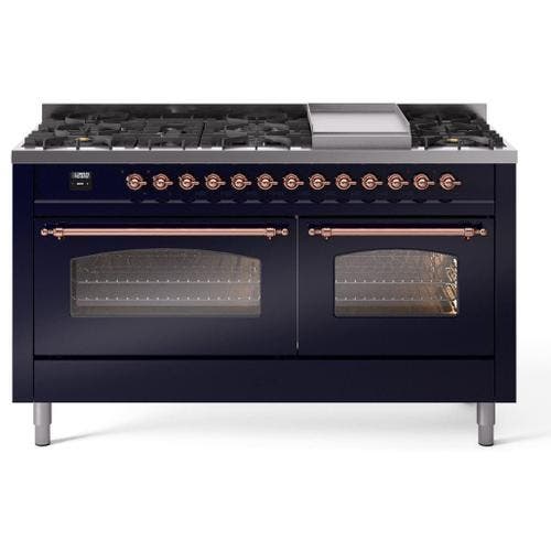Midnight Blue With Copper Trim, Lp