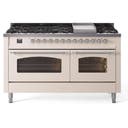 60 Inch Freestanding Dual Fuel Range with 9 Sealed Burners, 5.8 cu. ft. Total Capacity, Storage Drawer, and Griddle