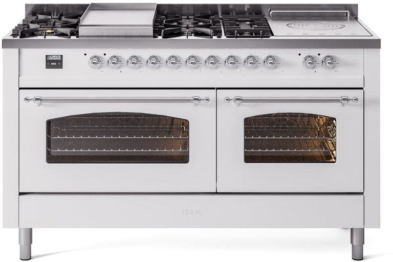 White With Chrome Trim, Lp