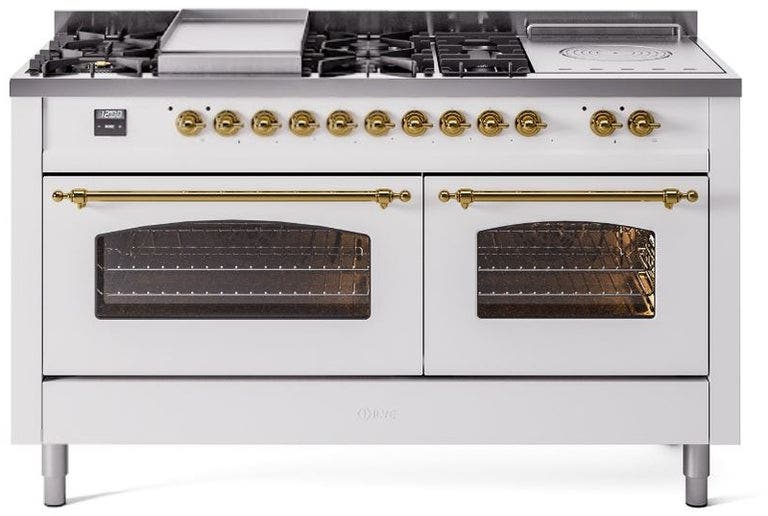 White With Brass Trim, Lp