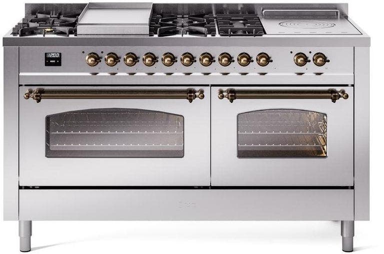 Stainless Steel With Bronze Trim, Lp