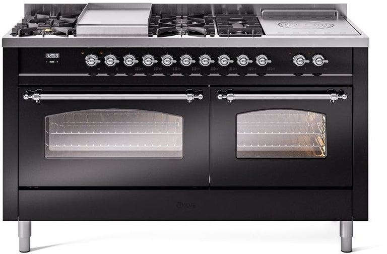 Glossy Black With Chrome Trim, Lp