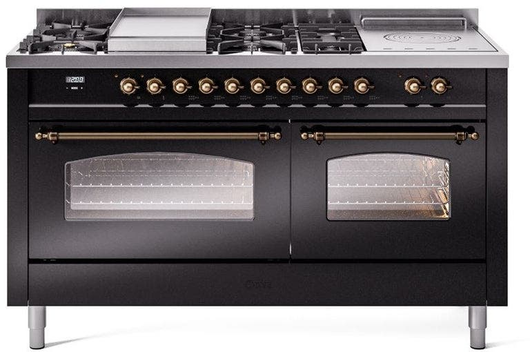 Glossy Black With Bronze Trim, Lp