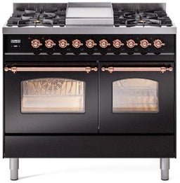 Glossy Black With Copper Trim, Lp