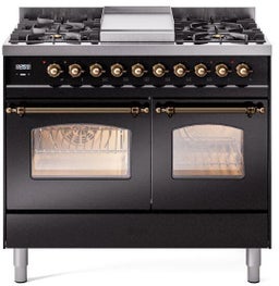 Glossy Black With Bronze Trim, Lp