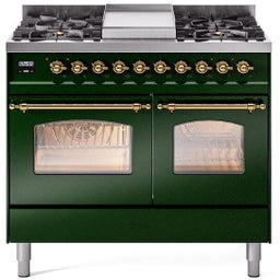 Emerald Green With Brass Trim, Lp