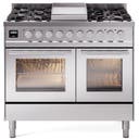 40 inch Dual Fuel Range Gas Burner Top and Electric Ovens