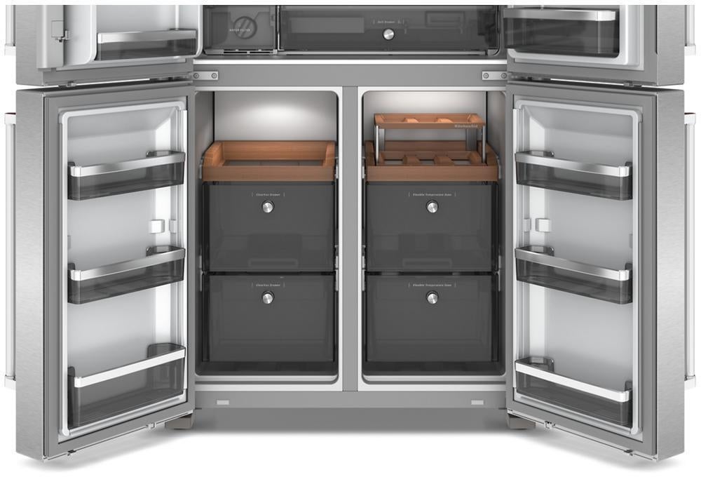 KitchenAid KRQC736RPS 36 Inch Freestanding French Door
