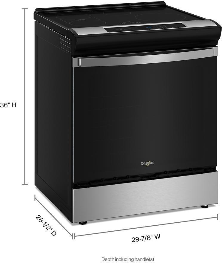 Whirlpool WSIS5030RV Fingerprint-Resistant Black Stainless Steel