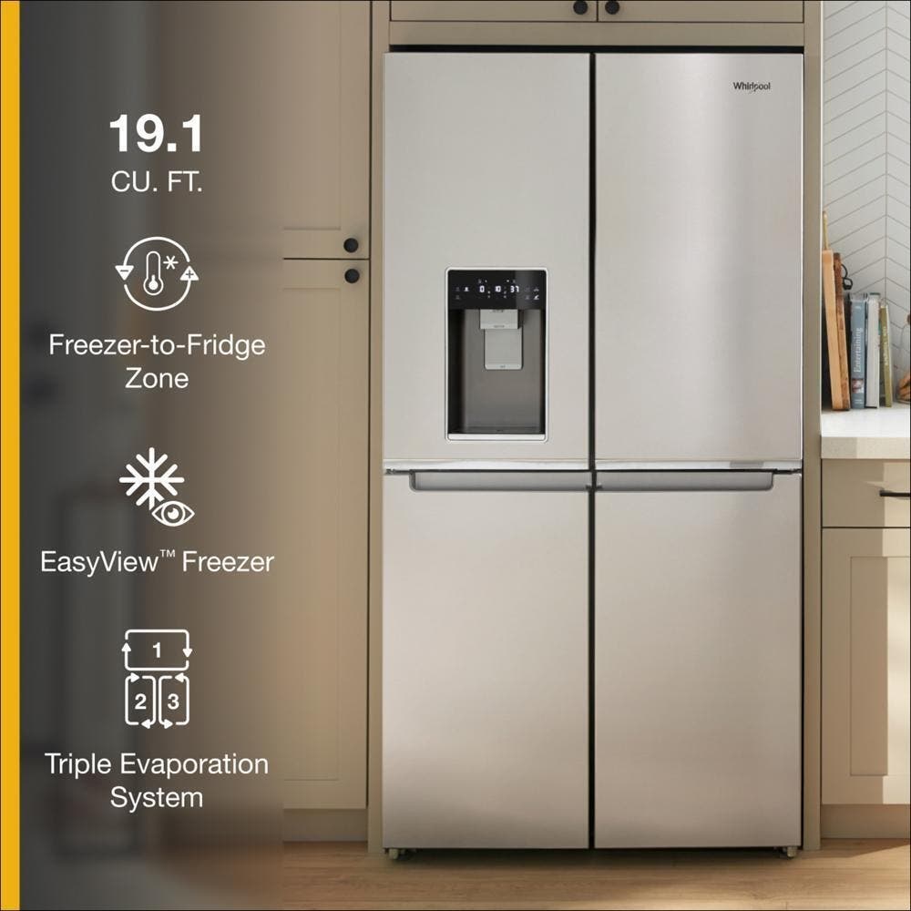 Whirlpool WRQC7836RZ Fingerprint Resistant Stainless Steel