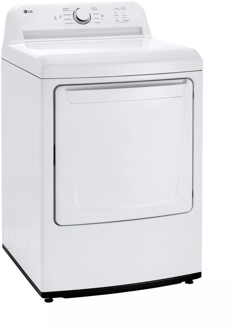 LG DLE6100W 7.3 cu.ft. Ultra Large High Efficiency Dryer Elect...