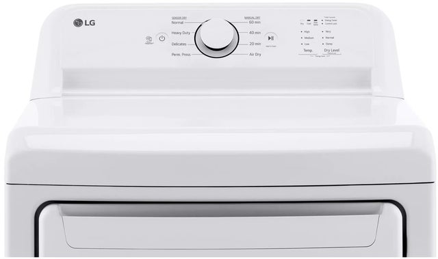 LG DLE6100W 7.3 cu.ft. Ultra Large High Efficiency Dryer Elect...