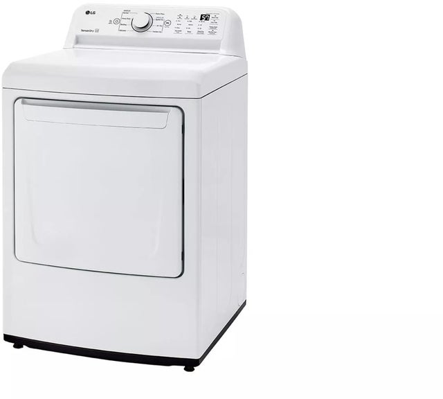 LG DLE7000W 27 Inch Electric Dryer with 8 Dry Cycles: White