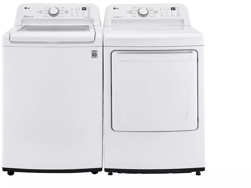 LG DLE7000W 27 Inch Electric Dryer with 8 Dry Cycles: White