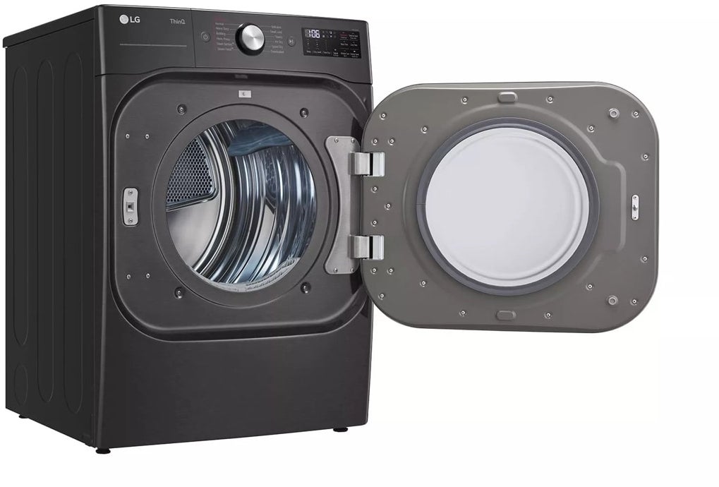 LG DLEX8900B 29 Inch Smart Electric Dryer Black Steel
