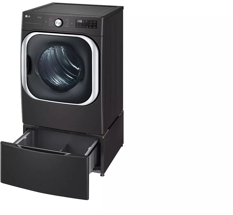 LG DLEX8900B 29 Inch Smart Electric Dryer Black Steel
