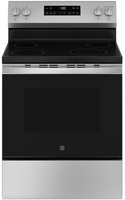 GE GRF40HSVSS 30 Inch 4 Element Free-Standing Electric Range: St...