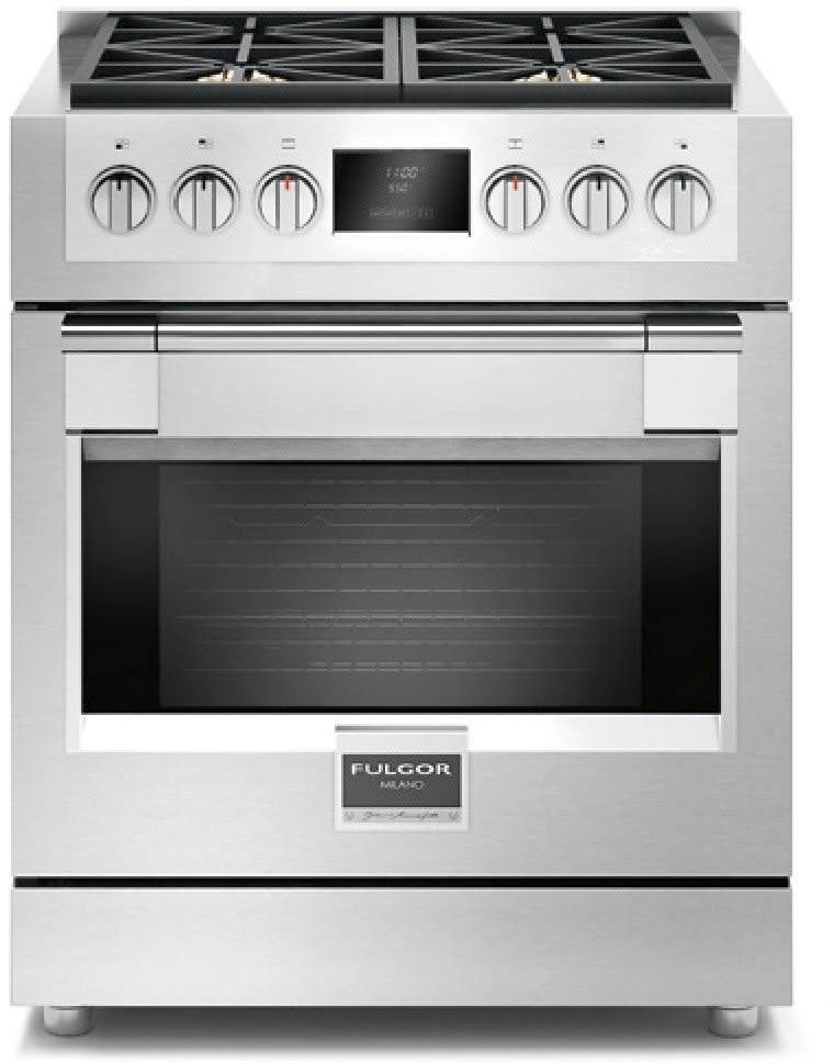 Fulgor Milano F6PGR304S2 30 Inch Professional Gas Range Stainless