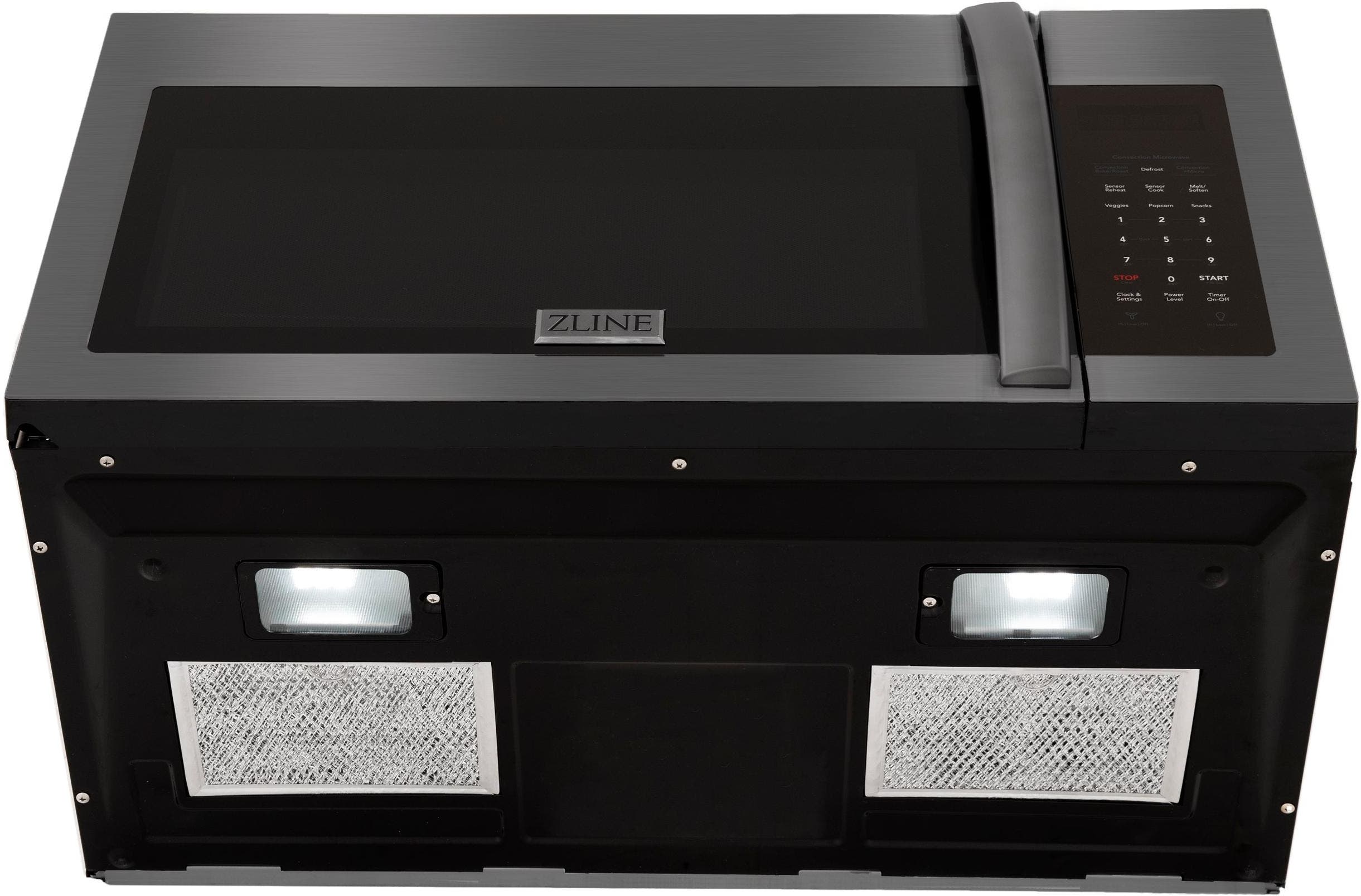 Zline MWOOTR30BS Black Stainless Steel