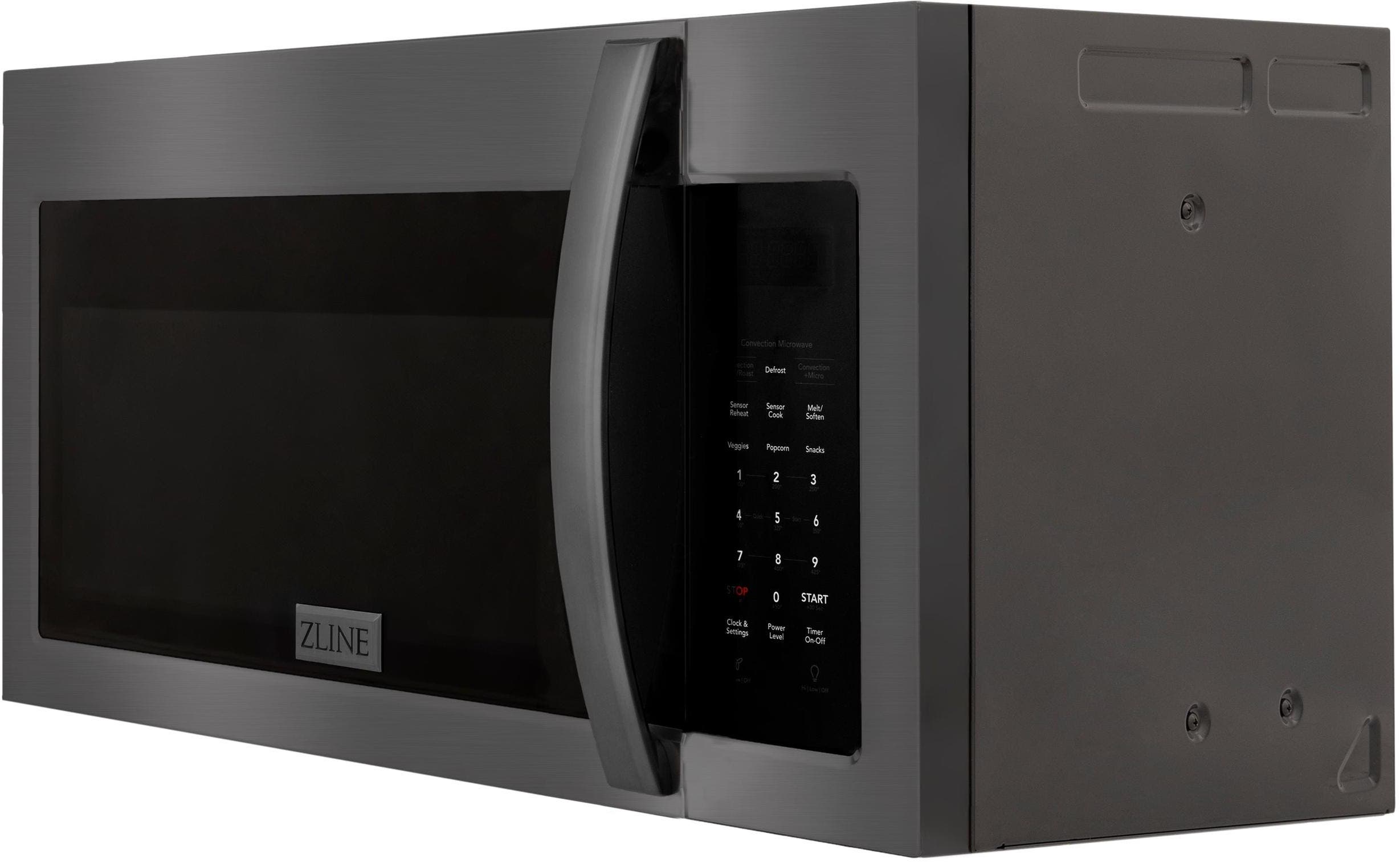 Zline MWOOTR30BS Black Stainless Steel