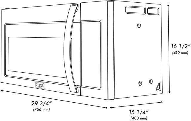 Zline MWOOTR30BS